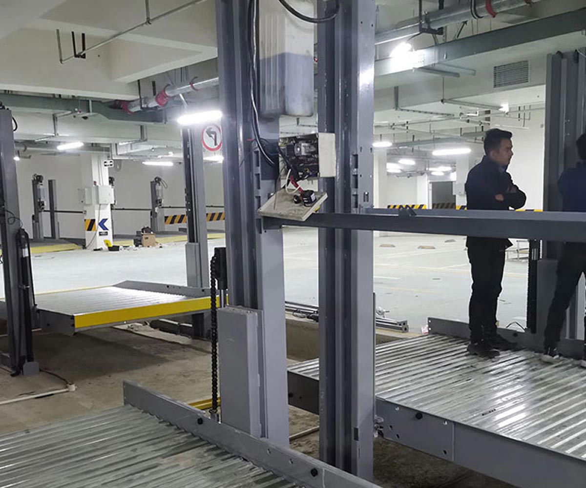 茶陵PSH升降横移式机械式停车设备安装