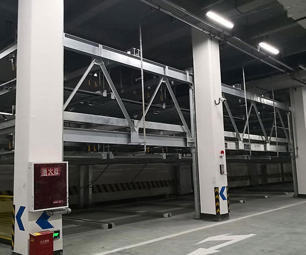 泸县三层升降横移式机械式立体停车设备短租
