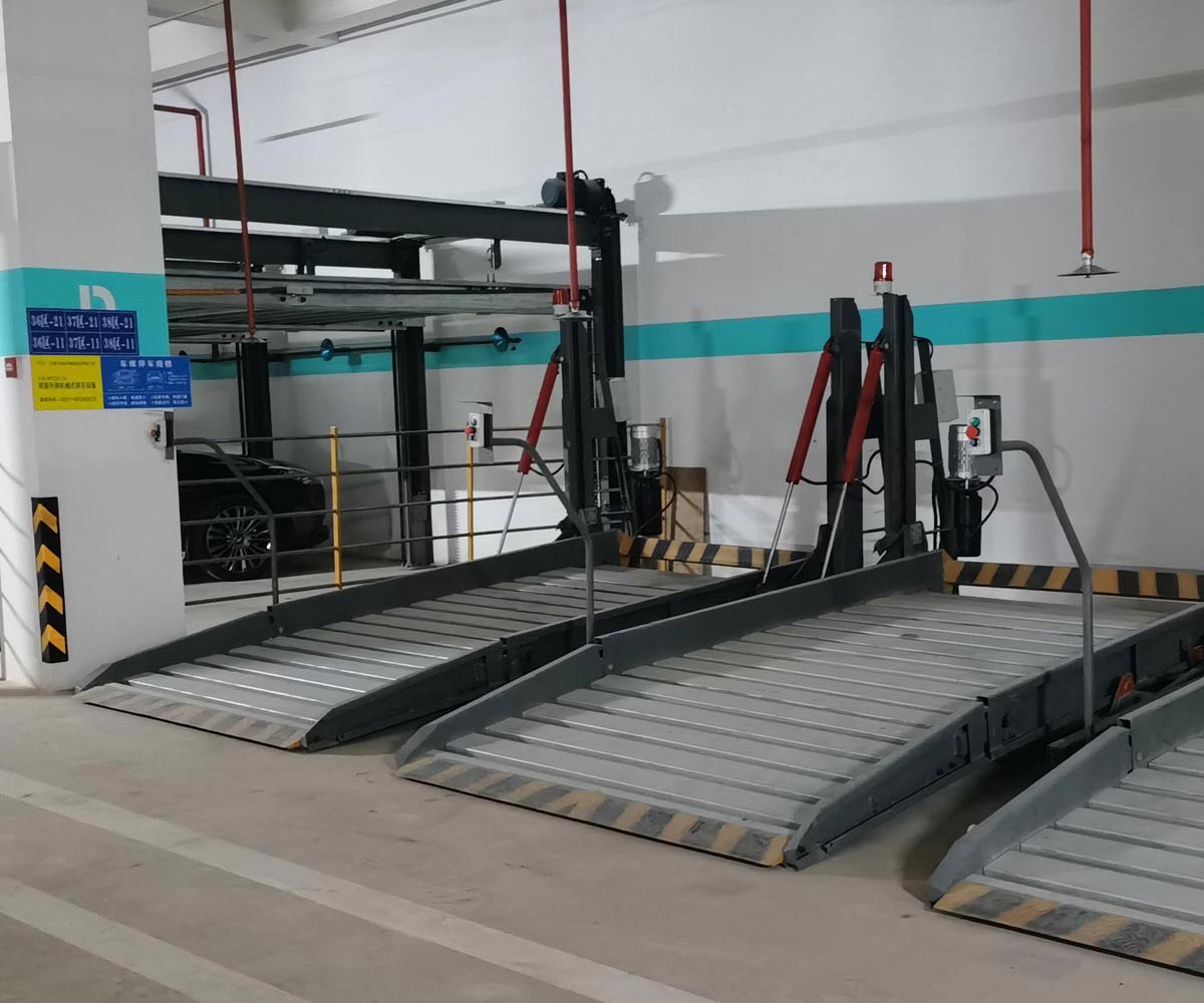 秦州两层简易式机械停车设备安装